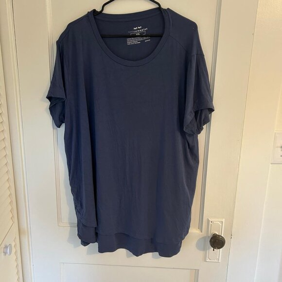 Little Sleepies Indigo Women's Nursing Top, XXL - Picture 4 of 4
